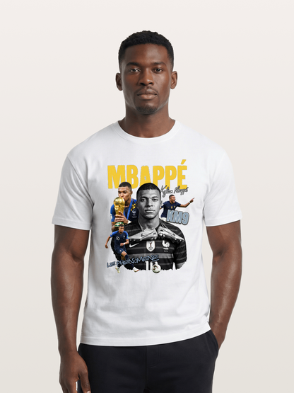 Kylian Mbappe KM9 Graphic Cotton T-shirt