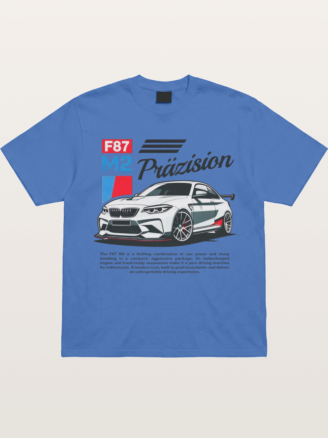 BMW F87 M2 Car Print Gildan T-shirt