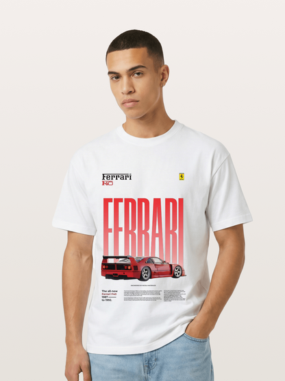 Gradient Red Gildan T-shirt