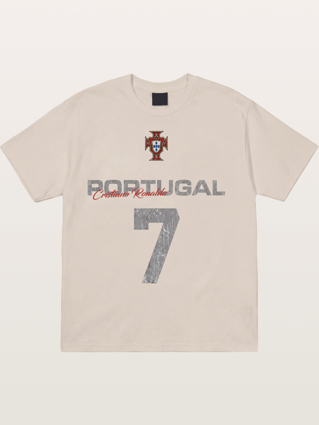 Portugal Ronaldo 7 Jersey Cotton T-shirt