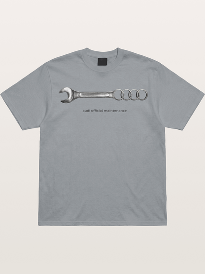 Audi Maintenance Wrench Art Gildan T-shirt