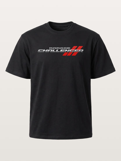 Metallic Challenger Strip Logo Cotton T-shirt
