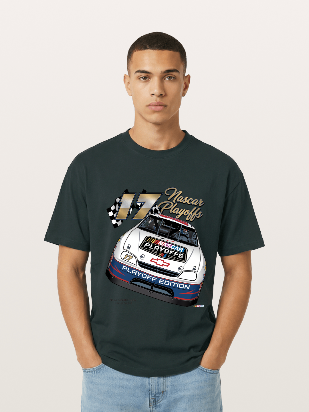 17 Playoff Edition Race Car Gildan T-shirt