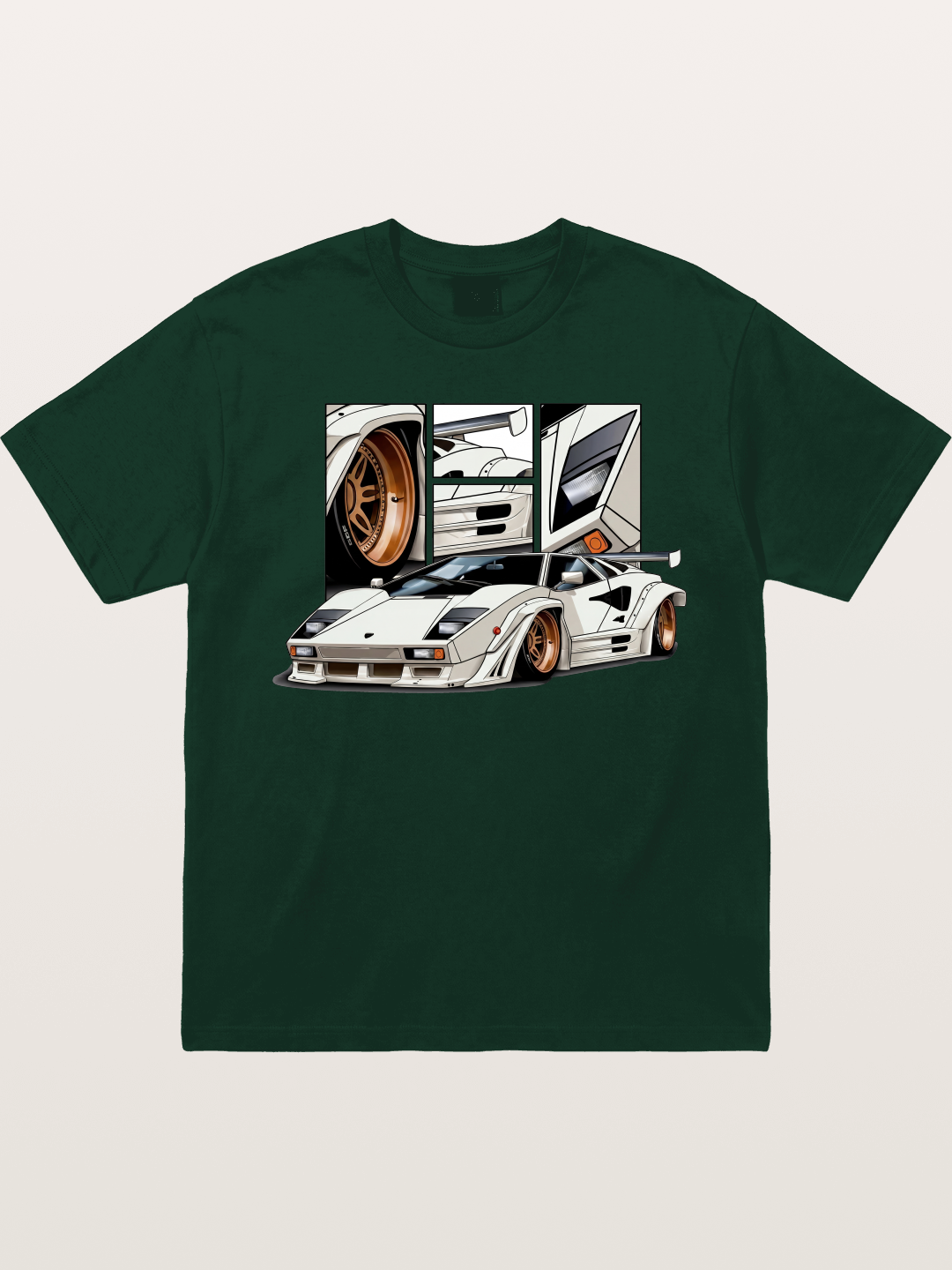 Supercar Collage Gildan T-shirt
