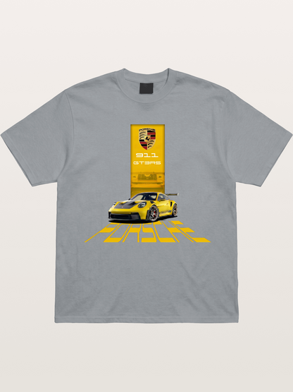 Yellow 911 GT3 RS Graphic Gildan T-shirt