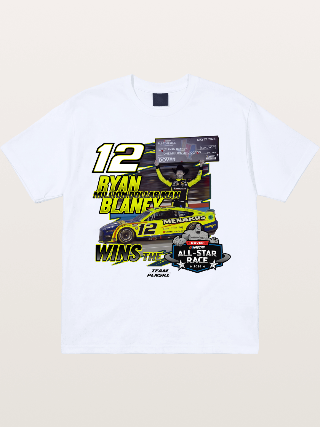 Ryan Blaney 2026 All-Star Race Win Gildan T-shirt