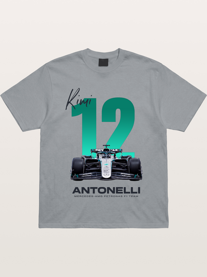 Kimi Antonelli Mercedes F1 12 Gildan T-shirt