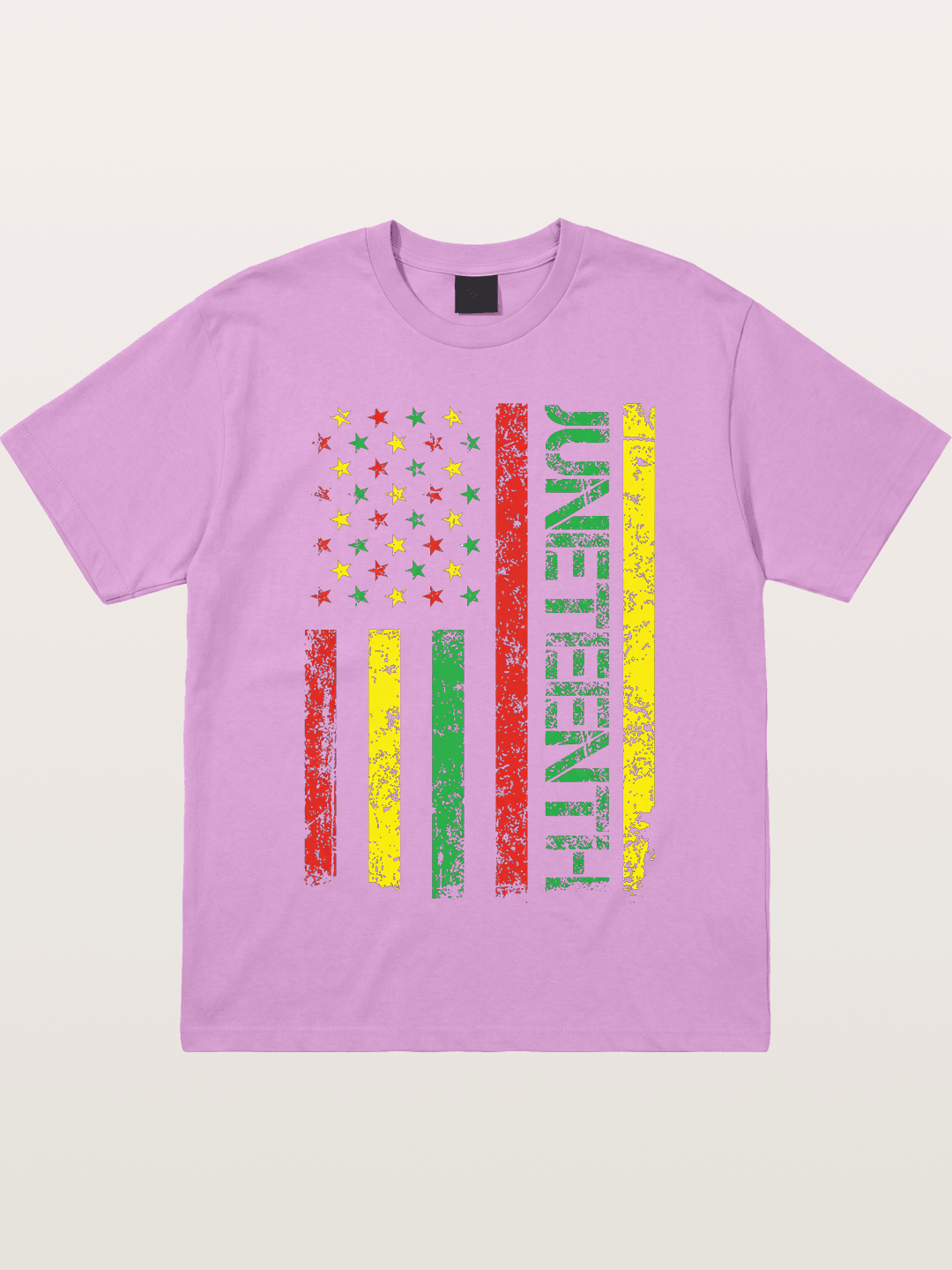 Juneteenth Stars and Stripes Design Gildan T-shirt