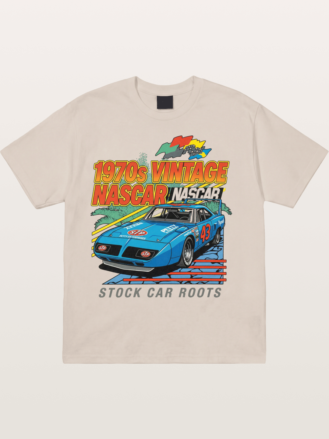Stock Car Racer Cotton T-shirt