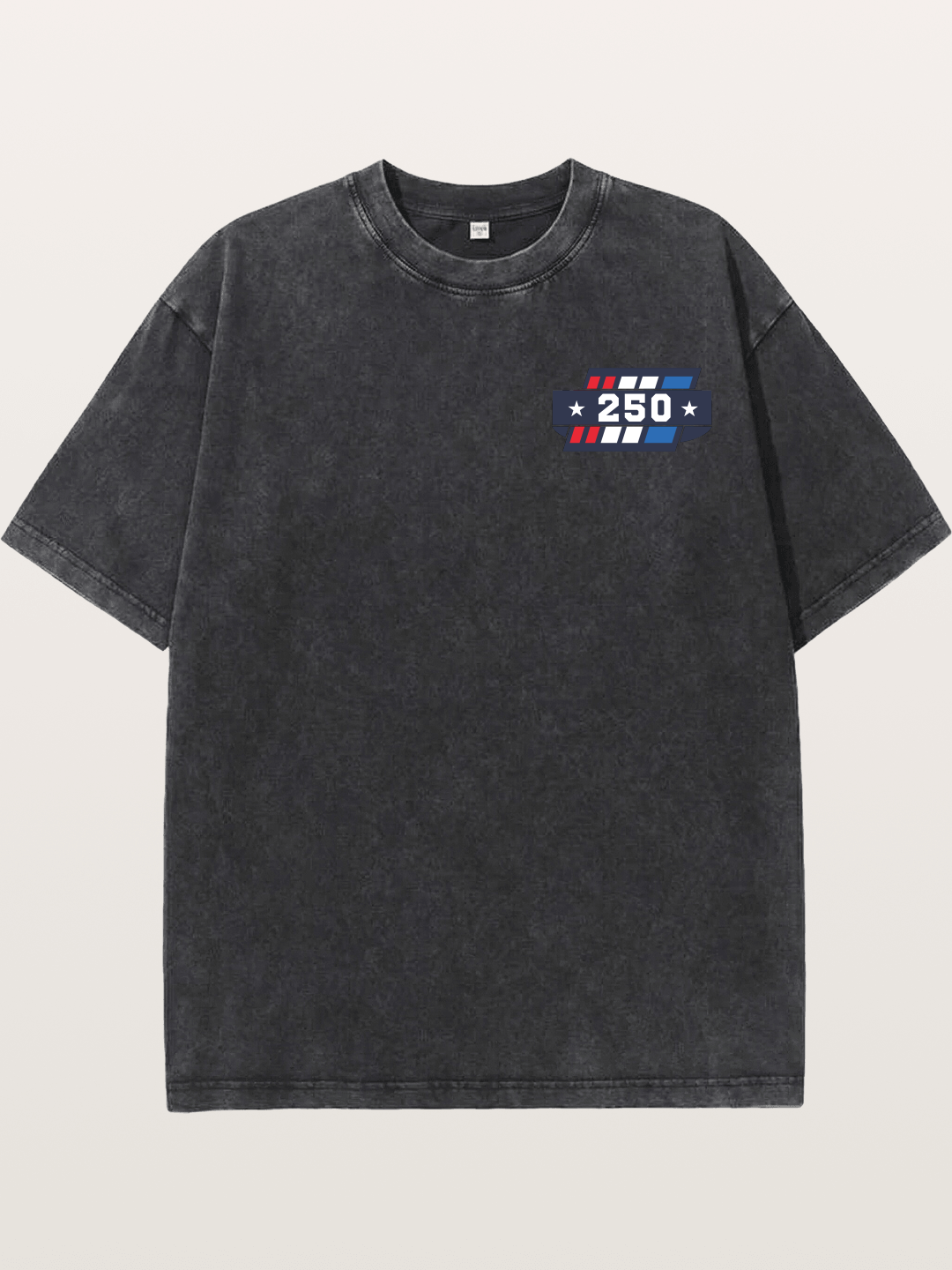 250th Anniversary Star Stripes Badge Washed T-shirt