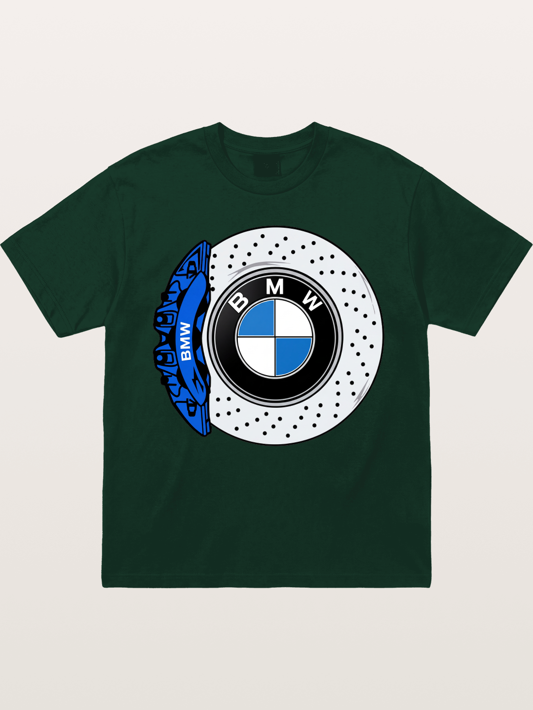 BMW Brake Caliper Logo Art Gildan T-shirt