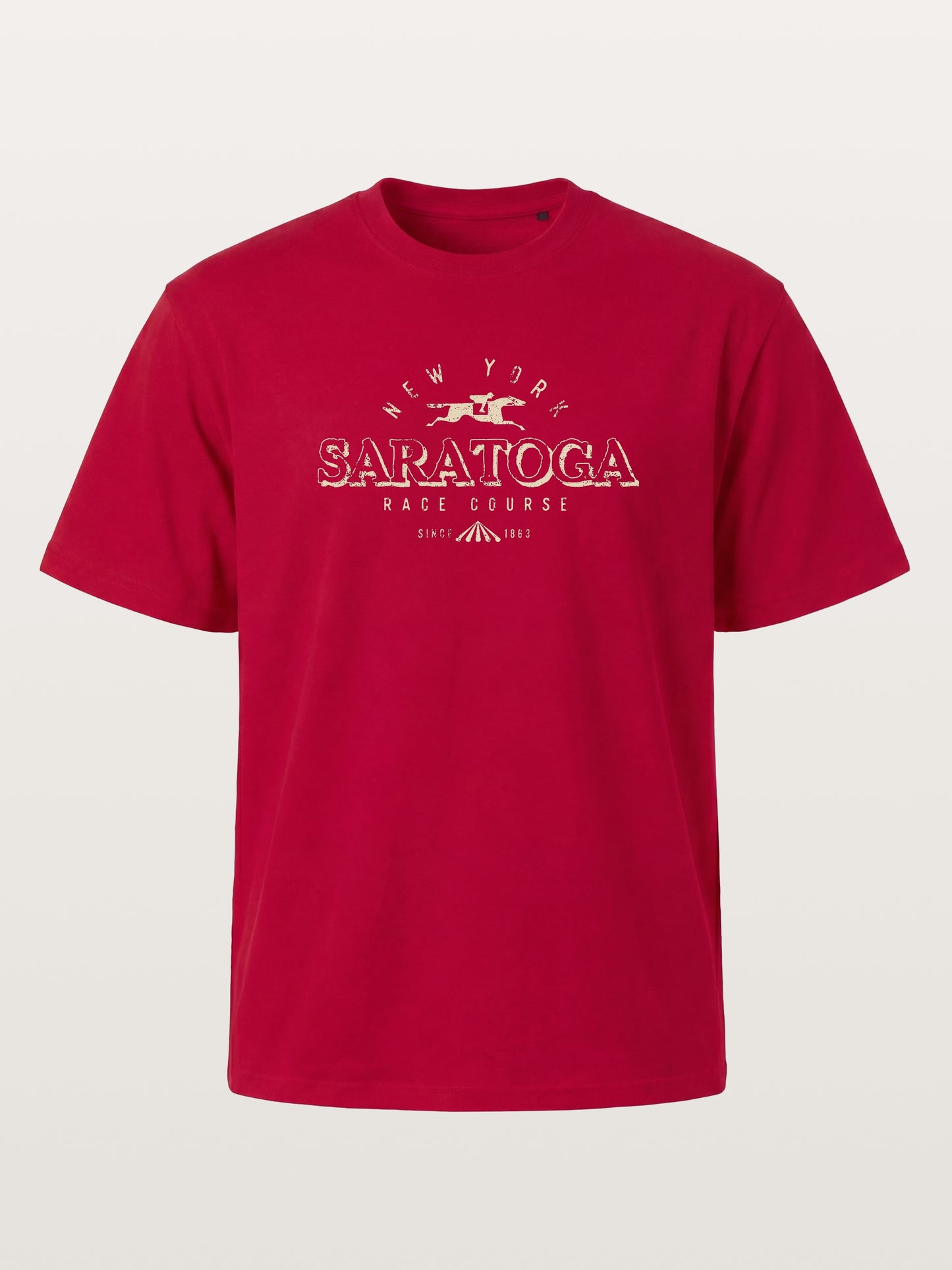 Saratoga Vintage Gold Tone Mark Gildan T-shirt