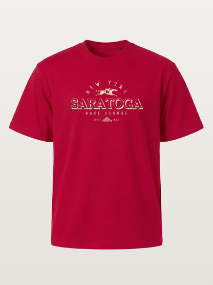 Saratoga Vintage Gold Tone Mark Gildan T-shirt