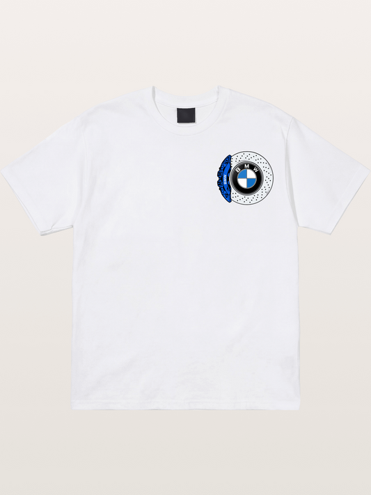 BMW Brake Caliper Logo Art Cotton T-shirt