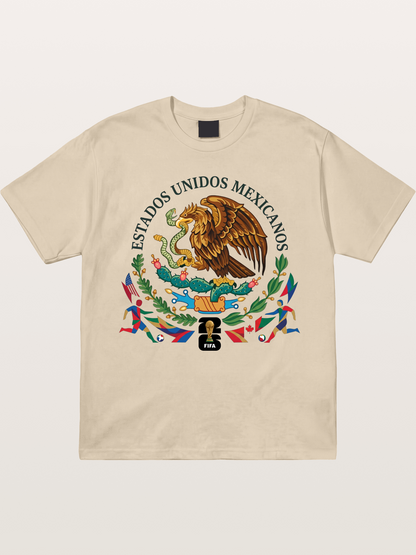 Mexican Eagle World Cup Art Gildan T-shirt