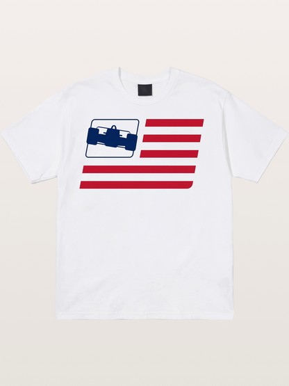 The Flag of Open Wheel Cotton T-shirt