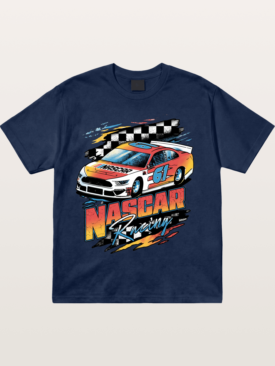 Stock Car Thunder Cotton T-shirt