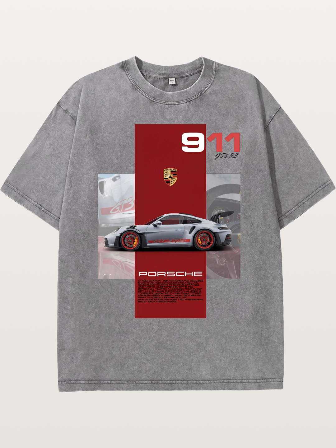 Porsche 911 Washed T-shirt