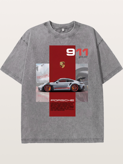 Porsche 911 Washed T-shirt