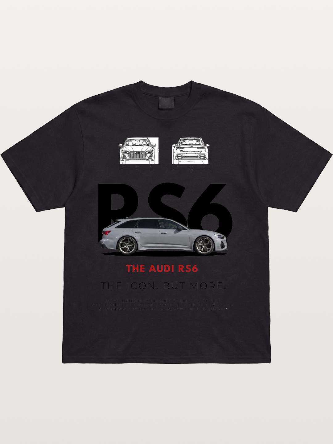 Audi RS6 Avant Poster Art Cotton T-shirt