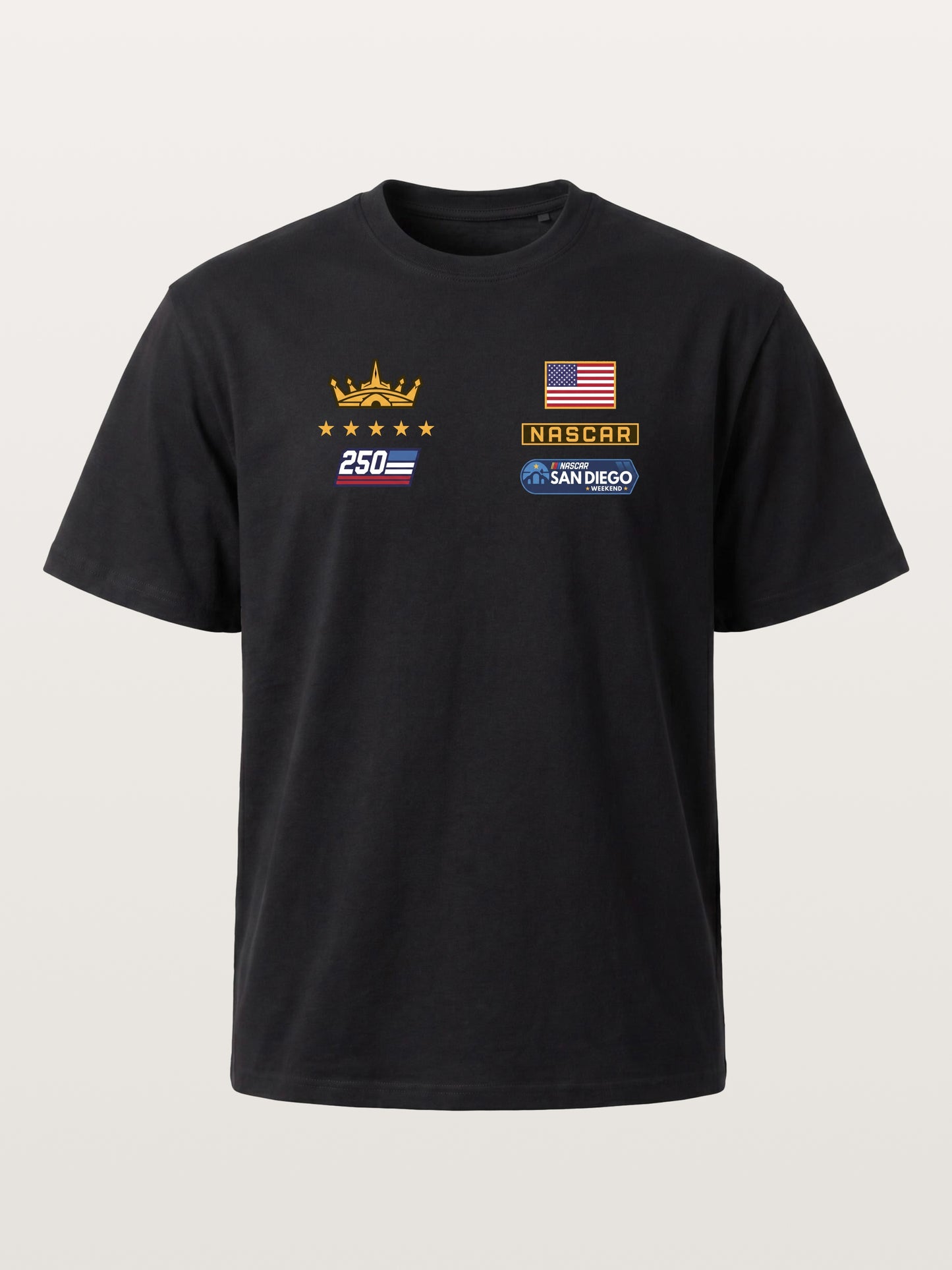 San Diego NASCAR 250th Crown Mark Gildan T-shirt