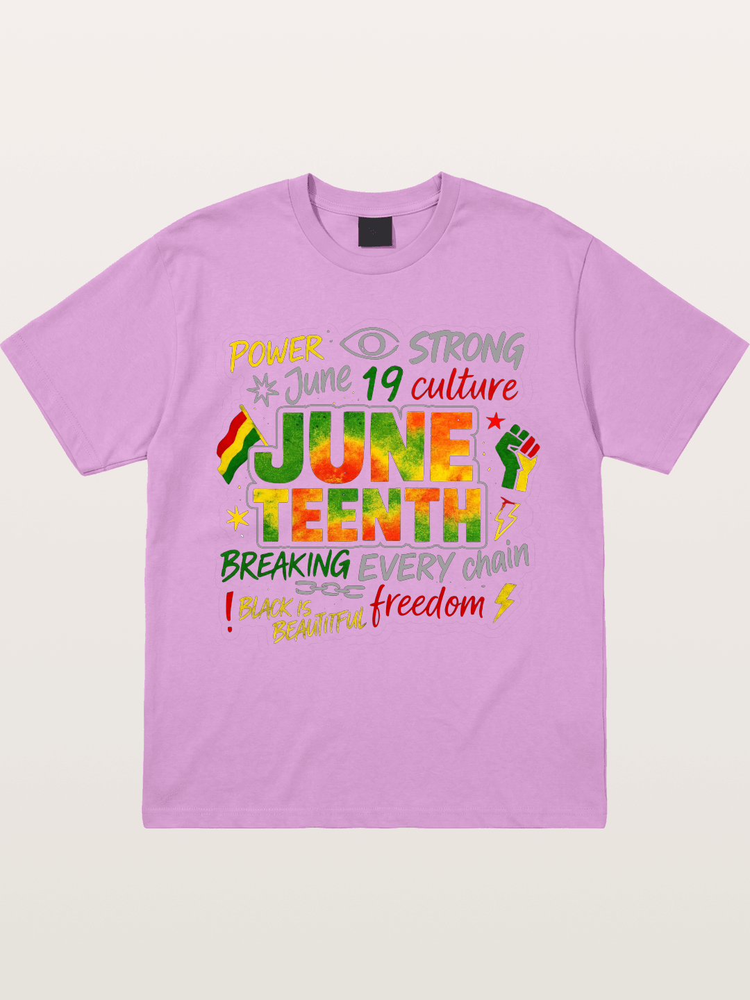 Juneteenth Breaking Every Chain Gildan T-shirt