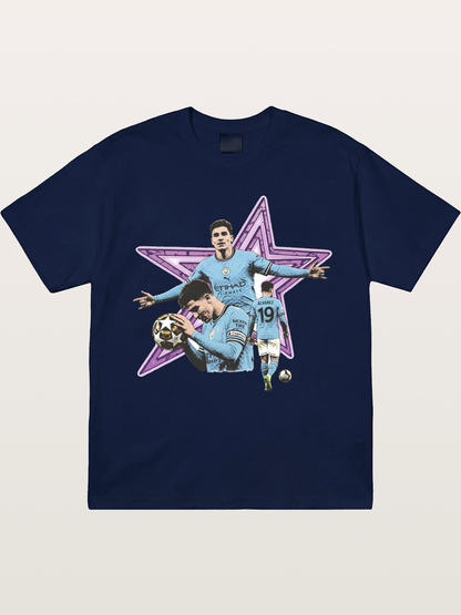 Manchester City Star Collage Gildan T-shirt
