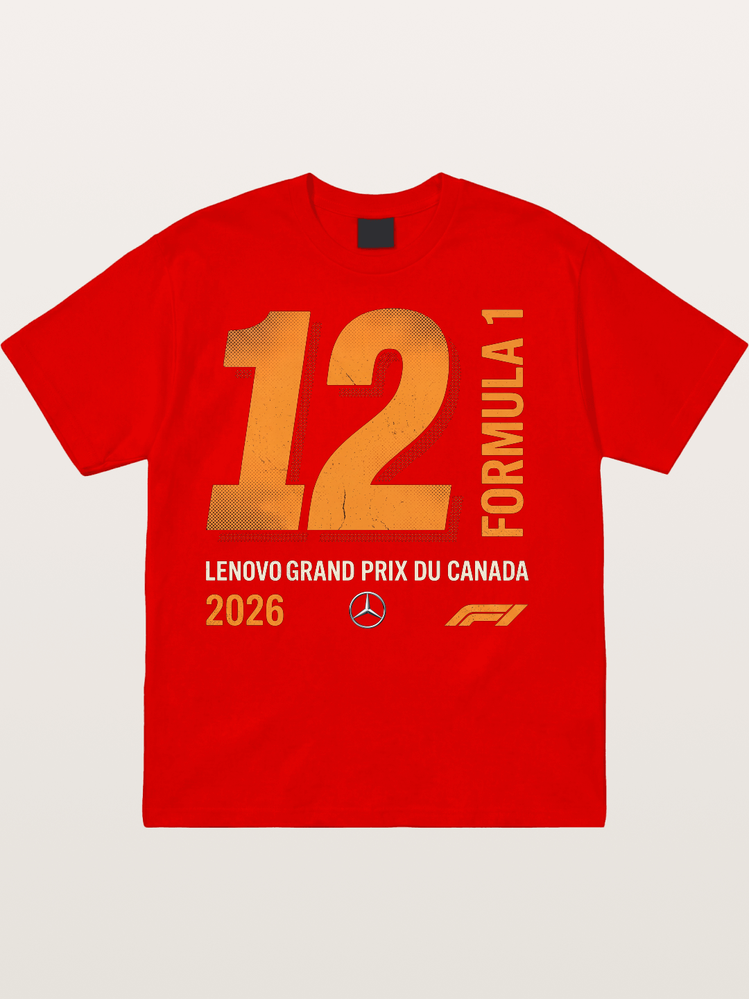 #12 Piastri 2026 F1 Canada Cotton T-shirt