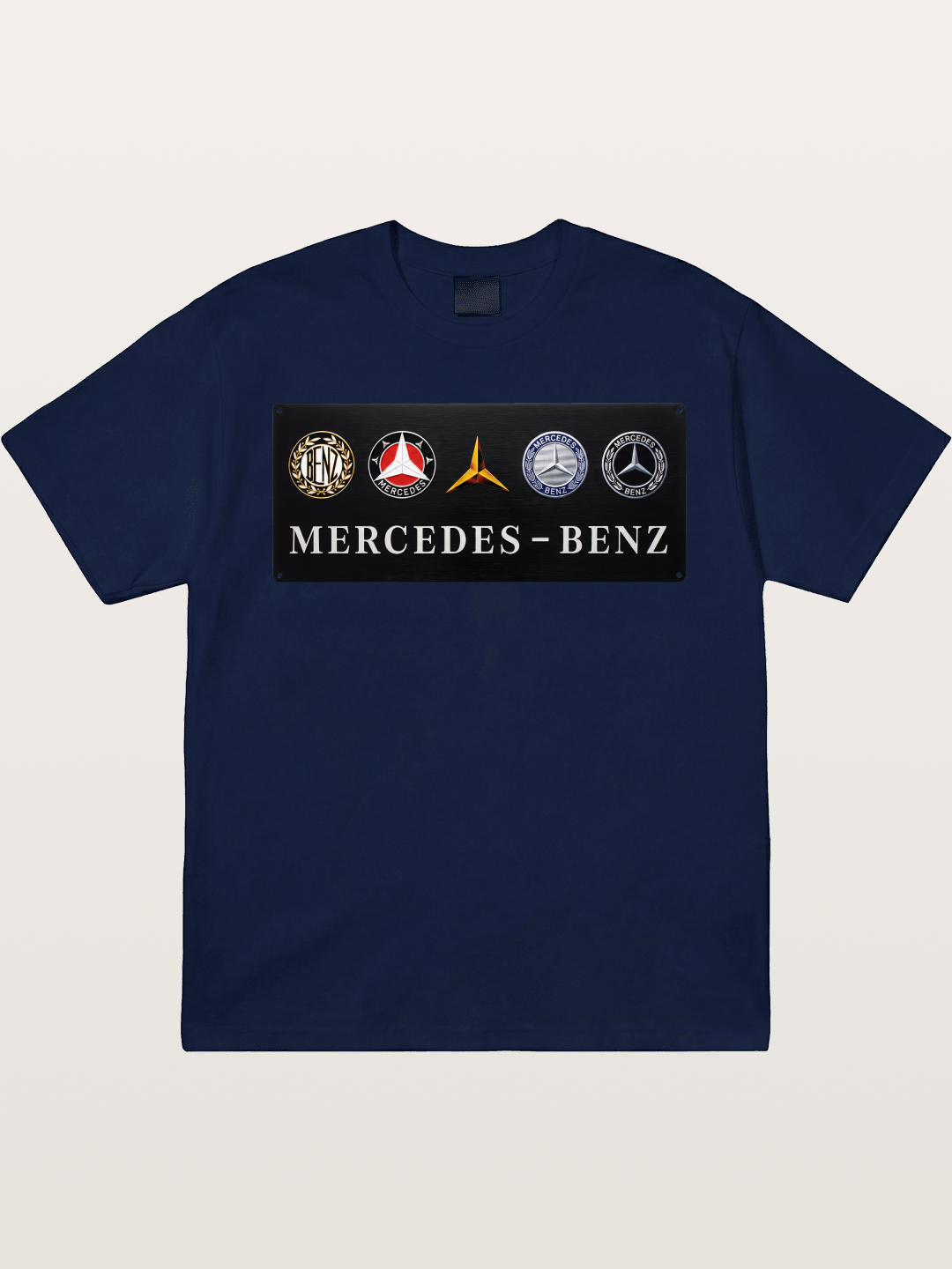 Mercedes-Benz Multi-Logo Plate Gildan T-shirt