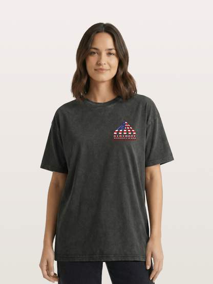 Saratoga Star Spangled Tent Top Washed T-shirt