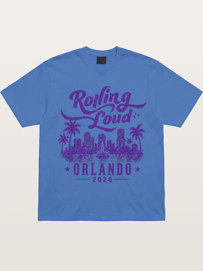 Rolling Loud Orlando 2026 Print Gildan T-shirt