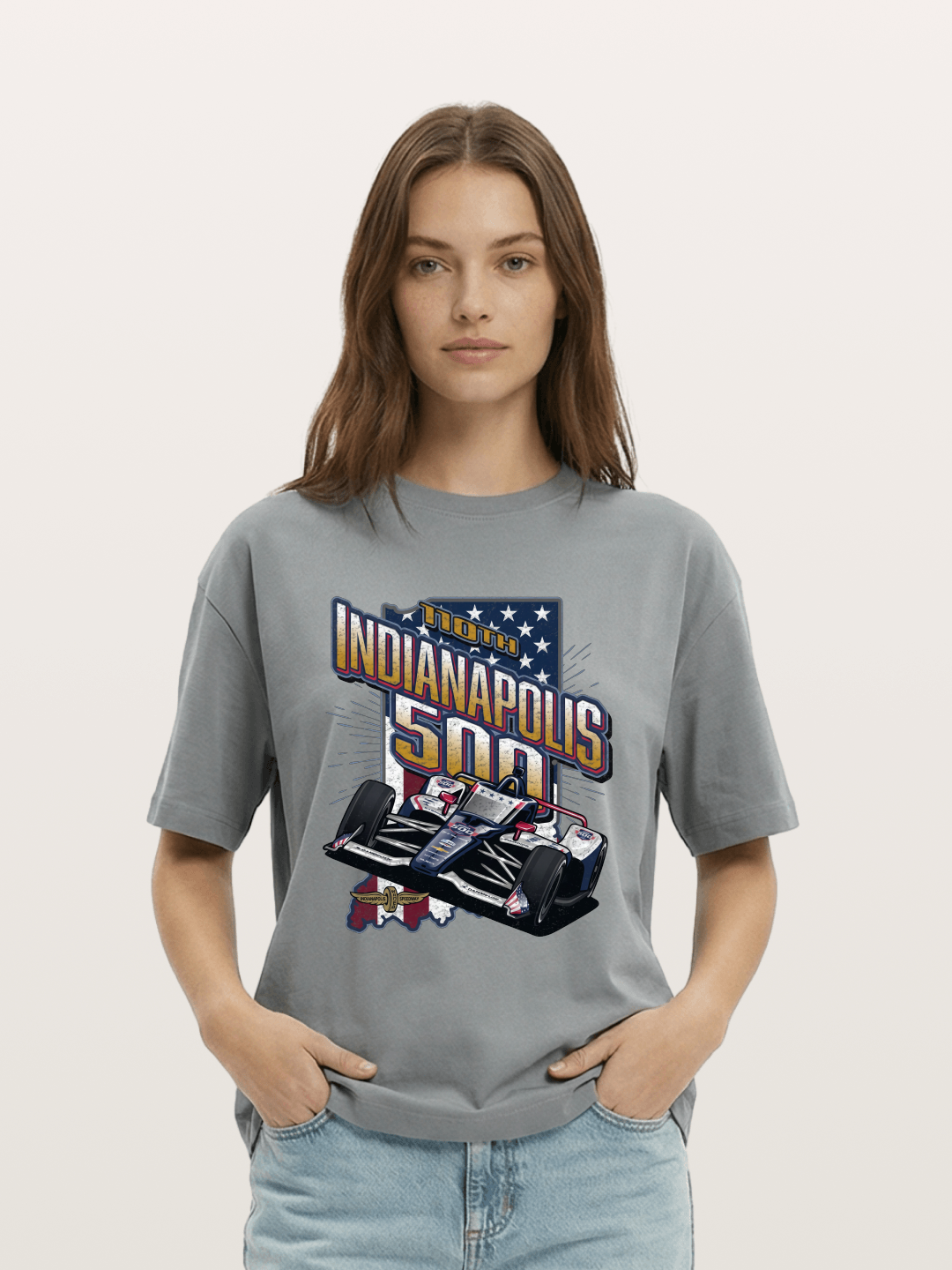 110th Indianapolis 500 Race Car Gildan T-shirt