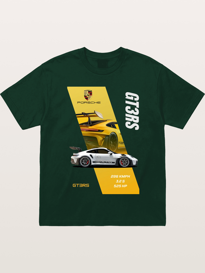 Dual 911 GT3 RS Poster Gildan T-shirt