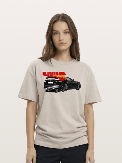 Lexus LFA Racing Collage Art Cotton T-shirt