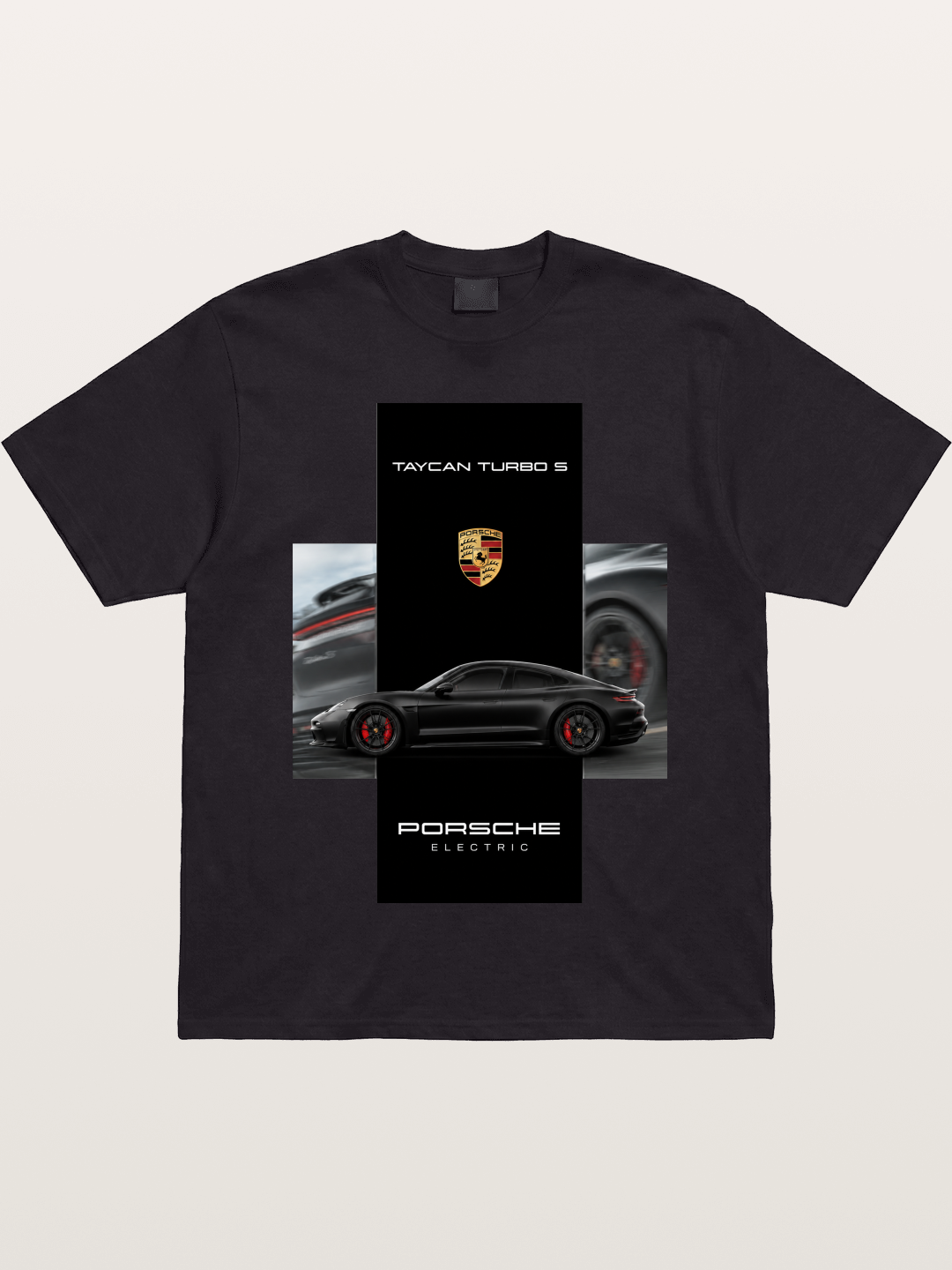 Porsche Taycan Turbo S Electric Gildan T-shirt