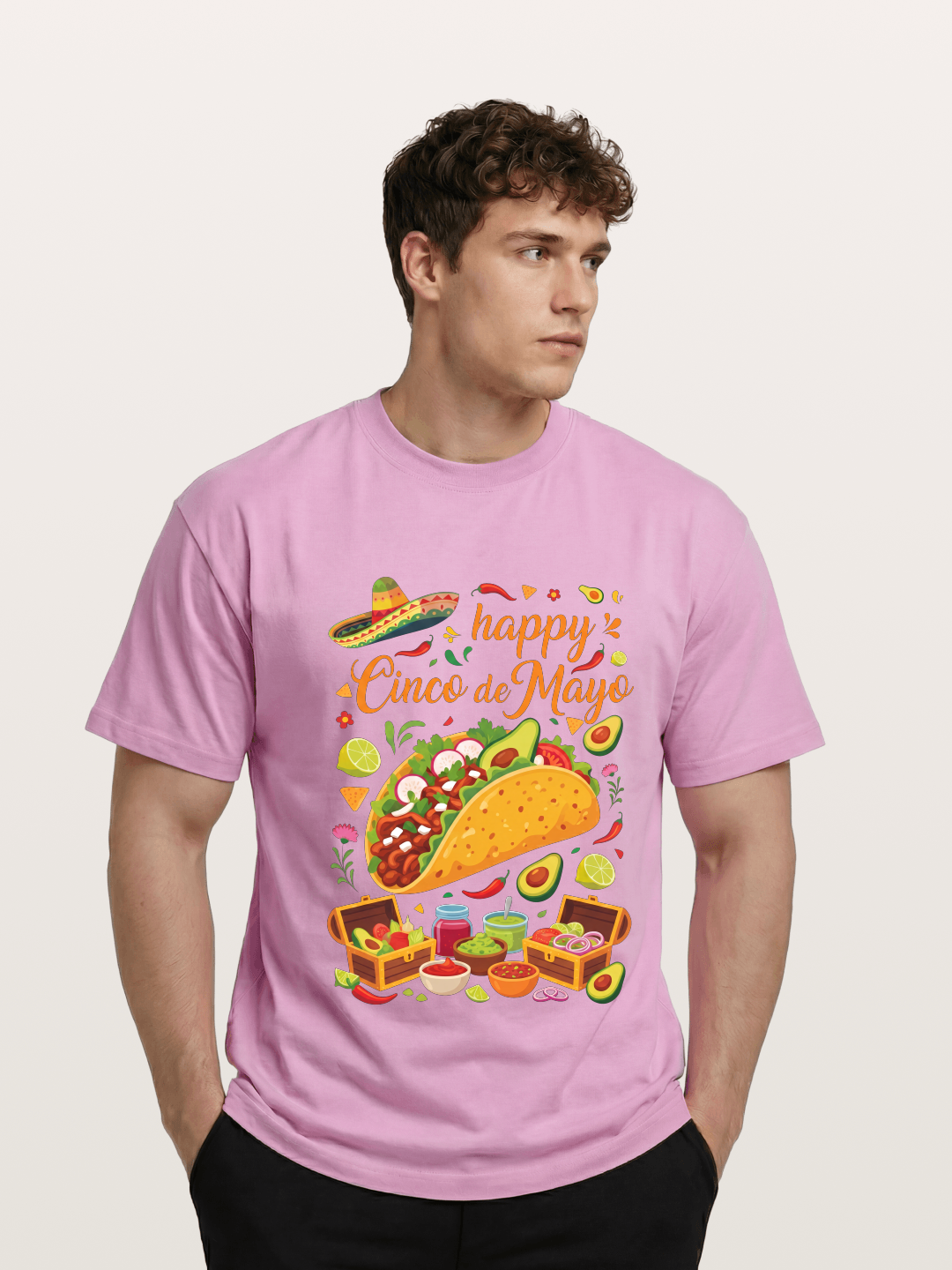 Cinco de Mayo Giant Taco Feast Gildan T-shirt