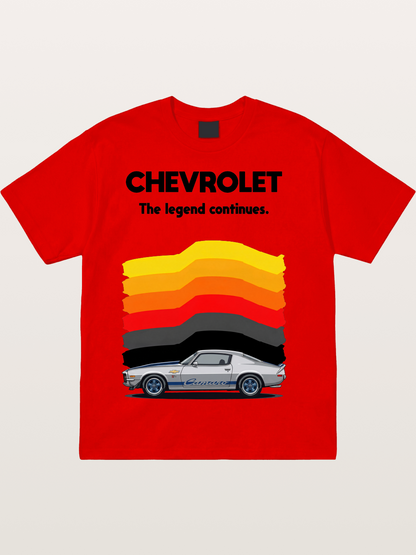 Legend Continues Retro Ride Cotton T-shirt