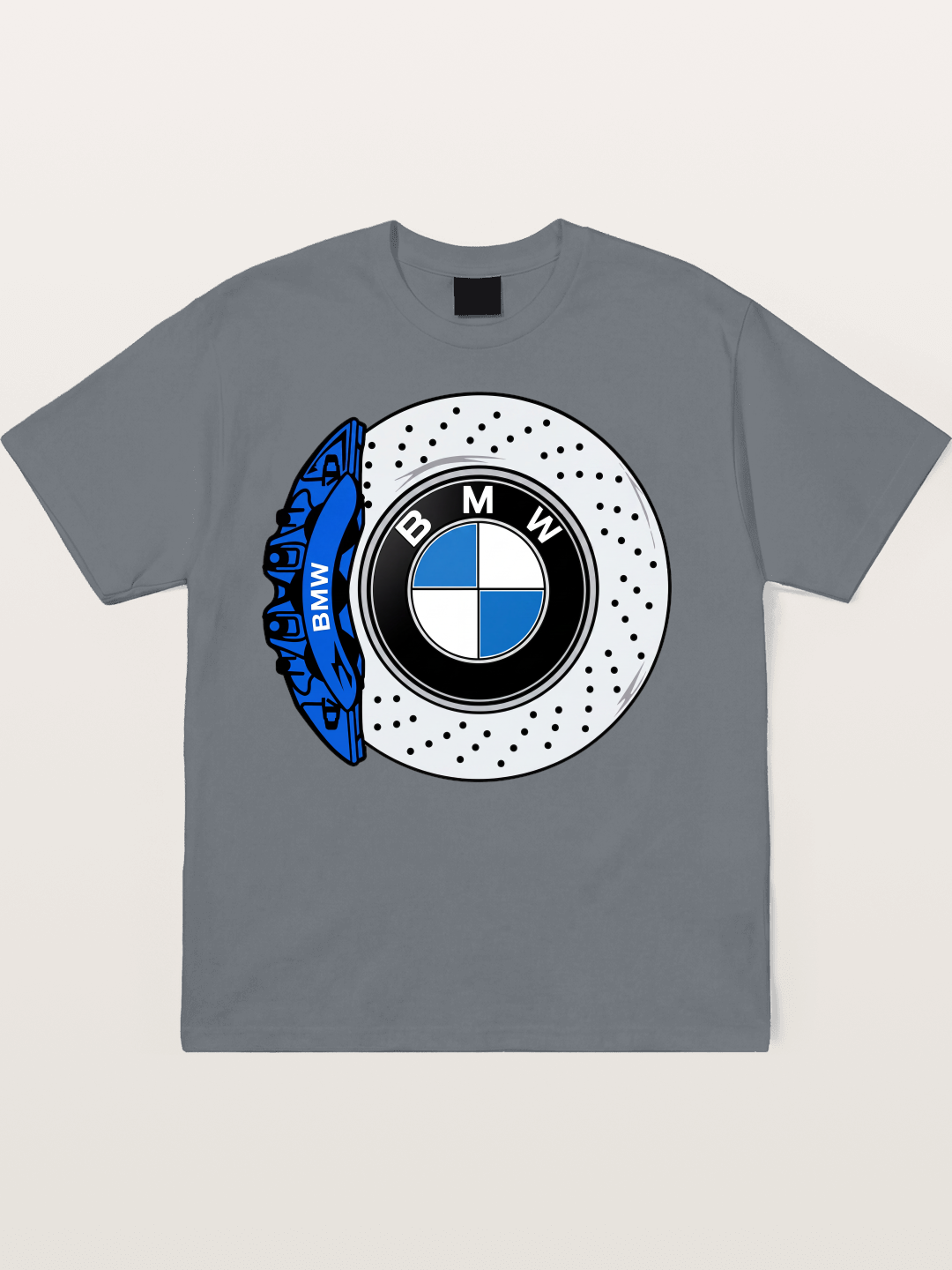 BMW Brake Caliper Logo Art Cotton T-shirt