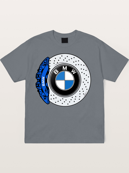 BMW Brake Caliper Logo Art Cotton T-shirt