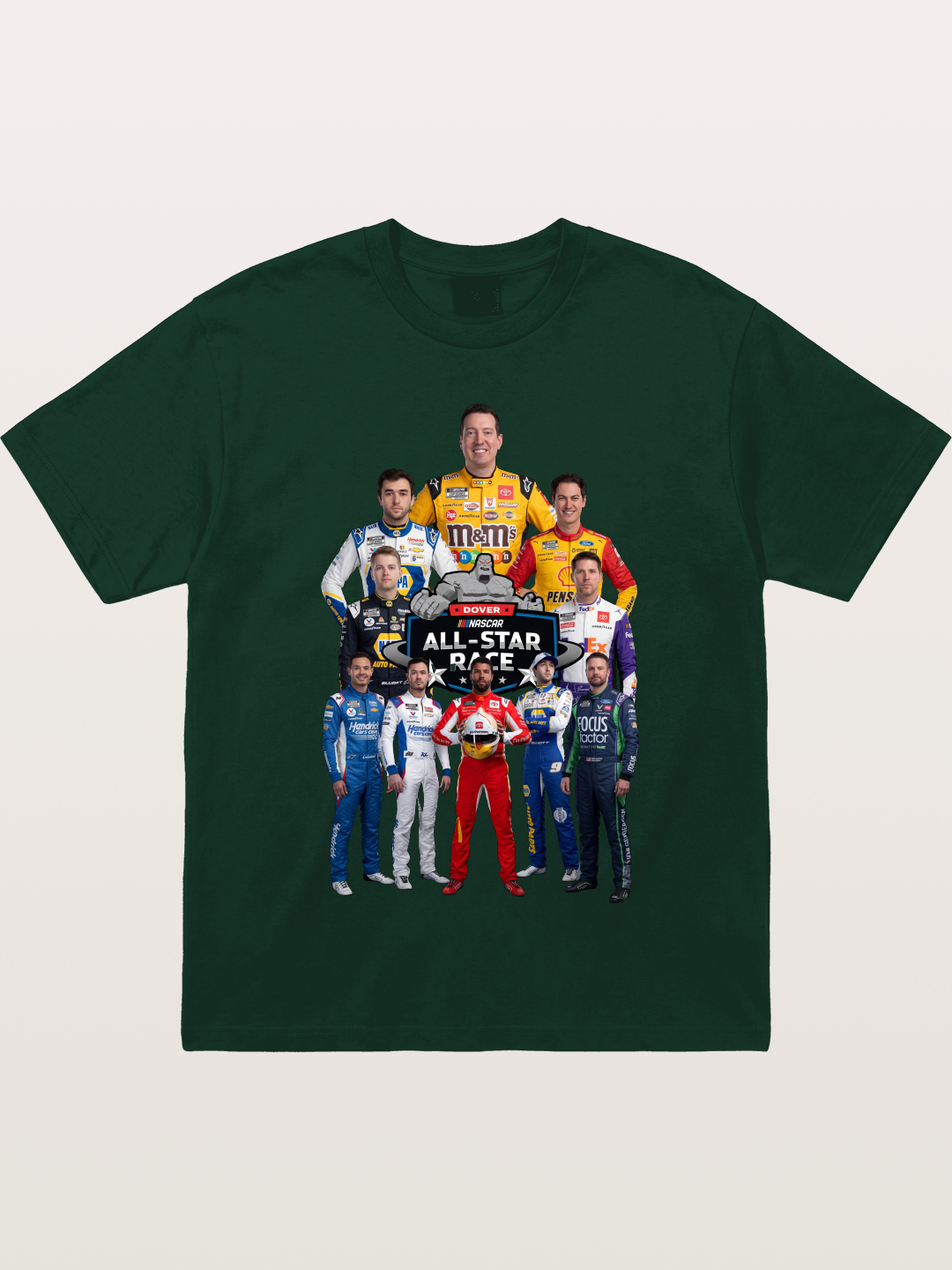 2026 NASCAR All-Star Drivers Team Photo Gildan T-shirt