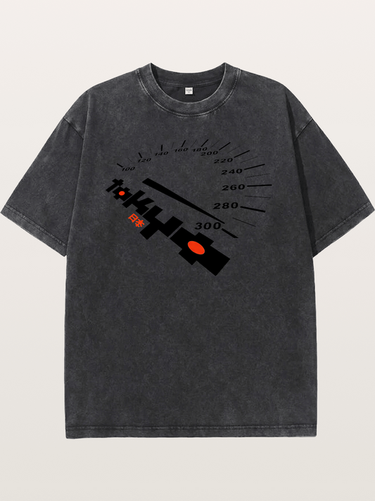 Wangan Speed Washed T-shirt