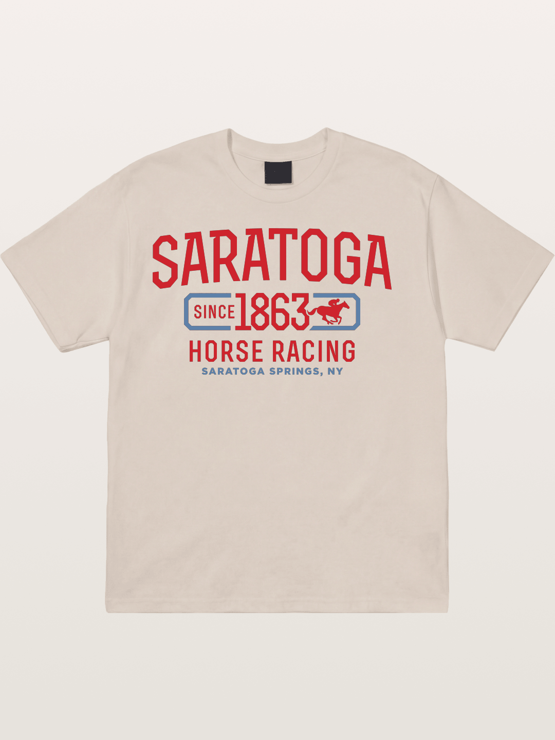 Saratoga Horse Racing Since 1863 Cotton T-shirt