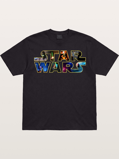 Star Wars Classic Logo Movie Gildan T-shirt
