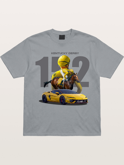 Derby Horse & Lambo Art Gildan T-shirt