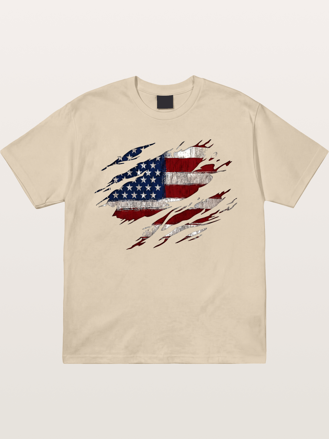 Eagle Claw Retro American Flag Gildan T-shirt