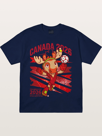 Canada 2026 Moose Mascot Gildan T-shirt
