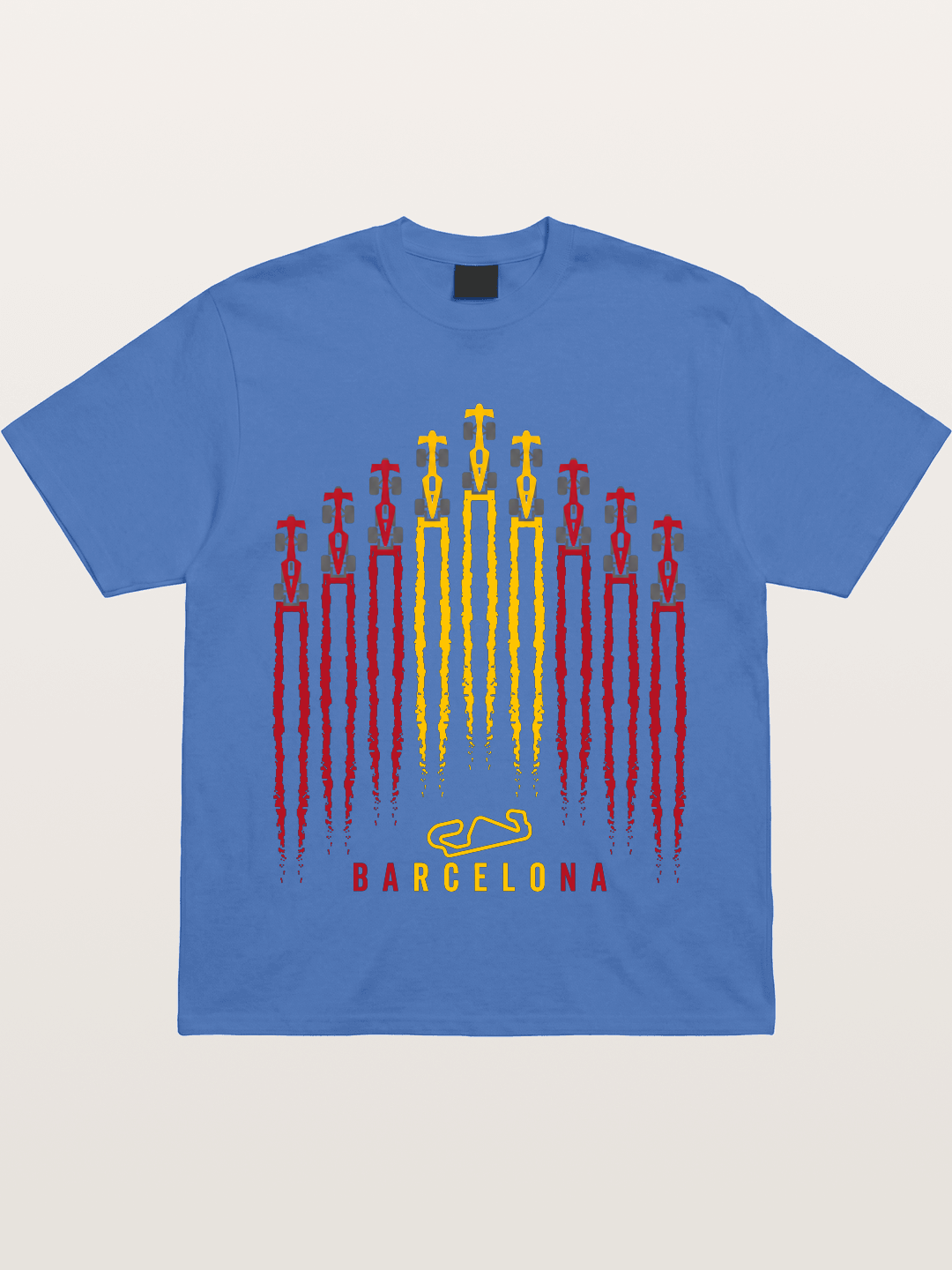 Barcelona GP Racing Column Streaks Gildan T-shirt