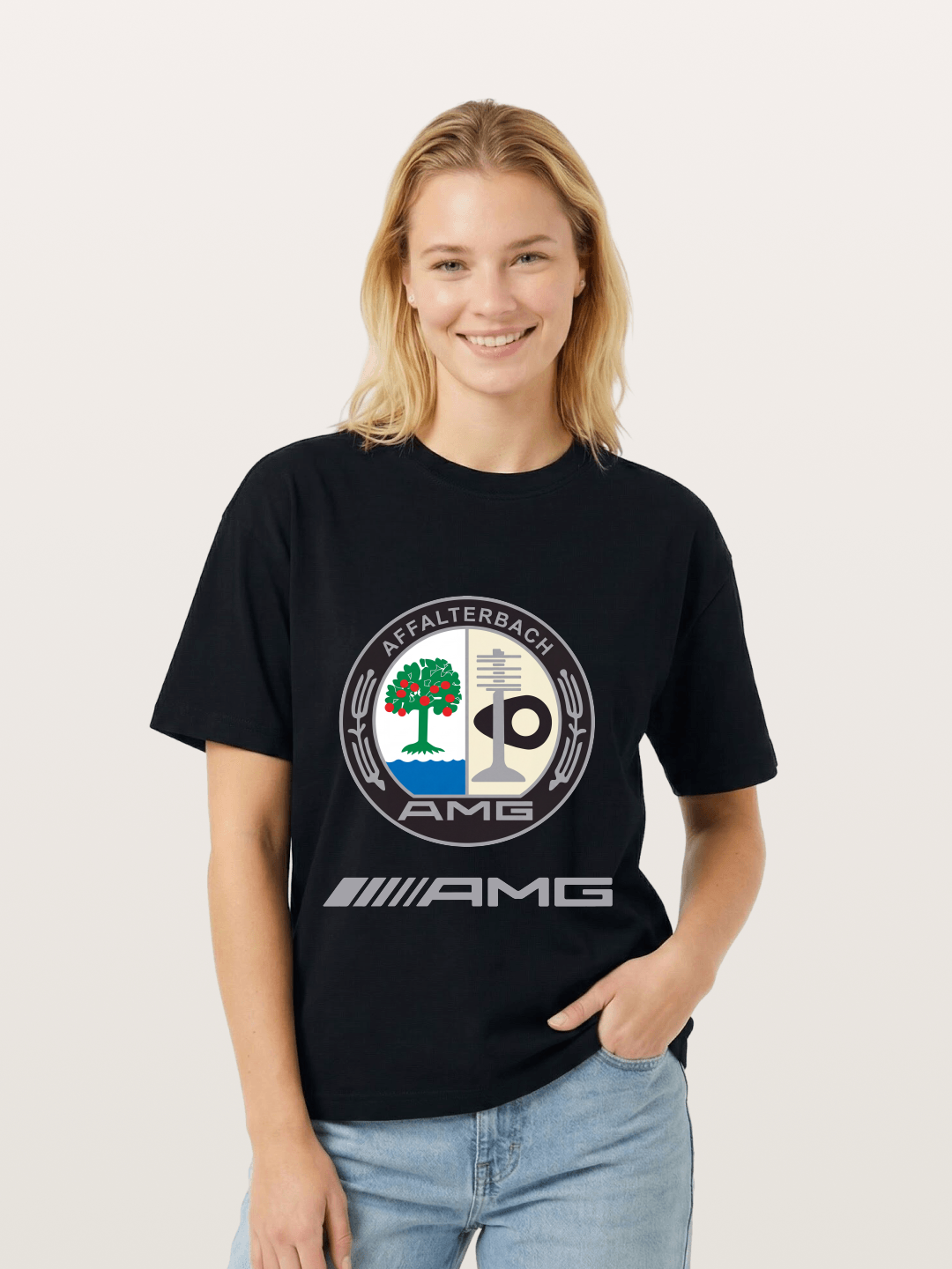 AMG Affalterbach Crest Art Gildan T-shirt