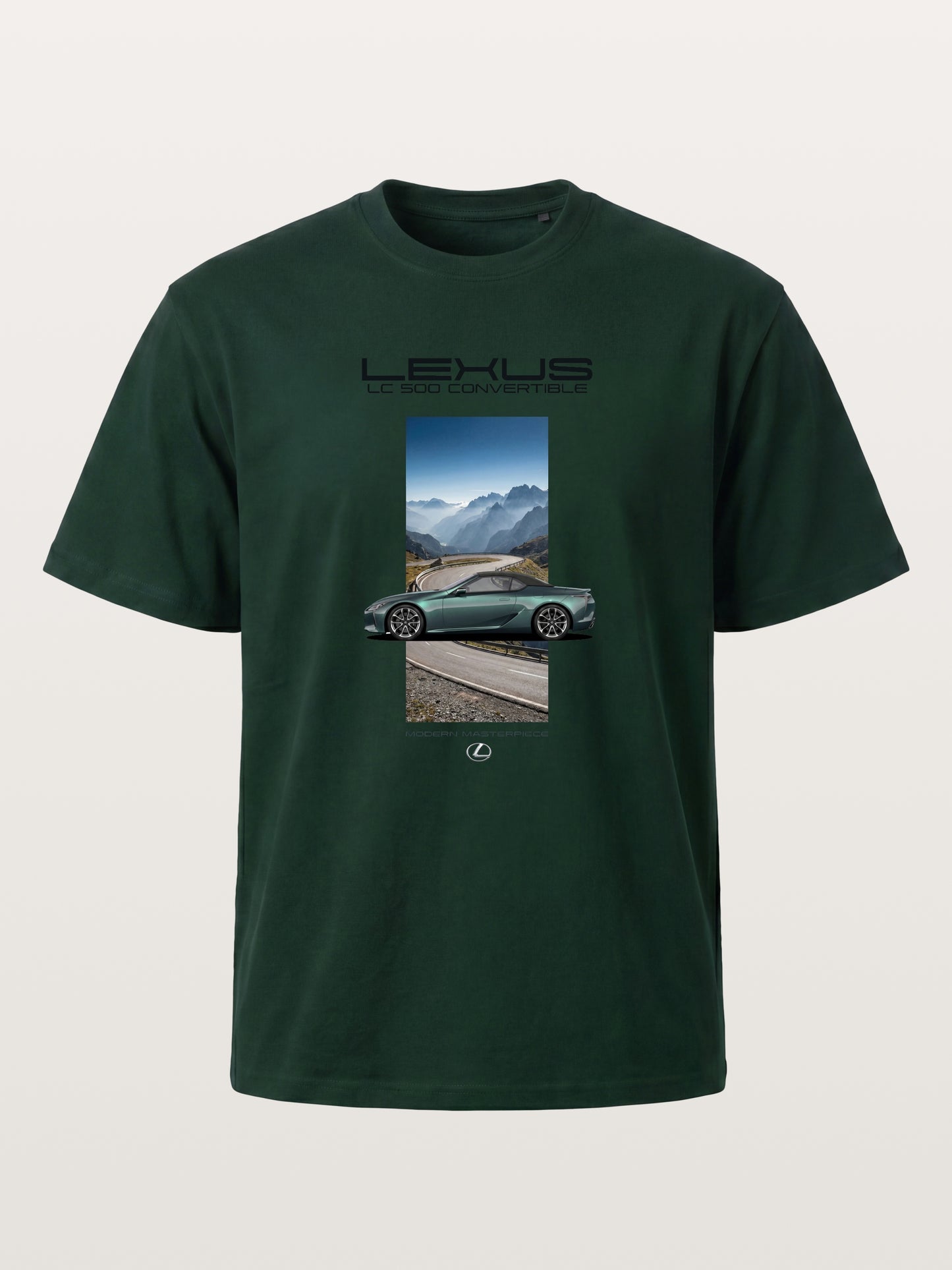 Lexus LC500 Coastal Villa Poster Gildan T-shirt