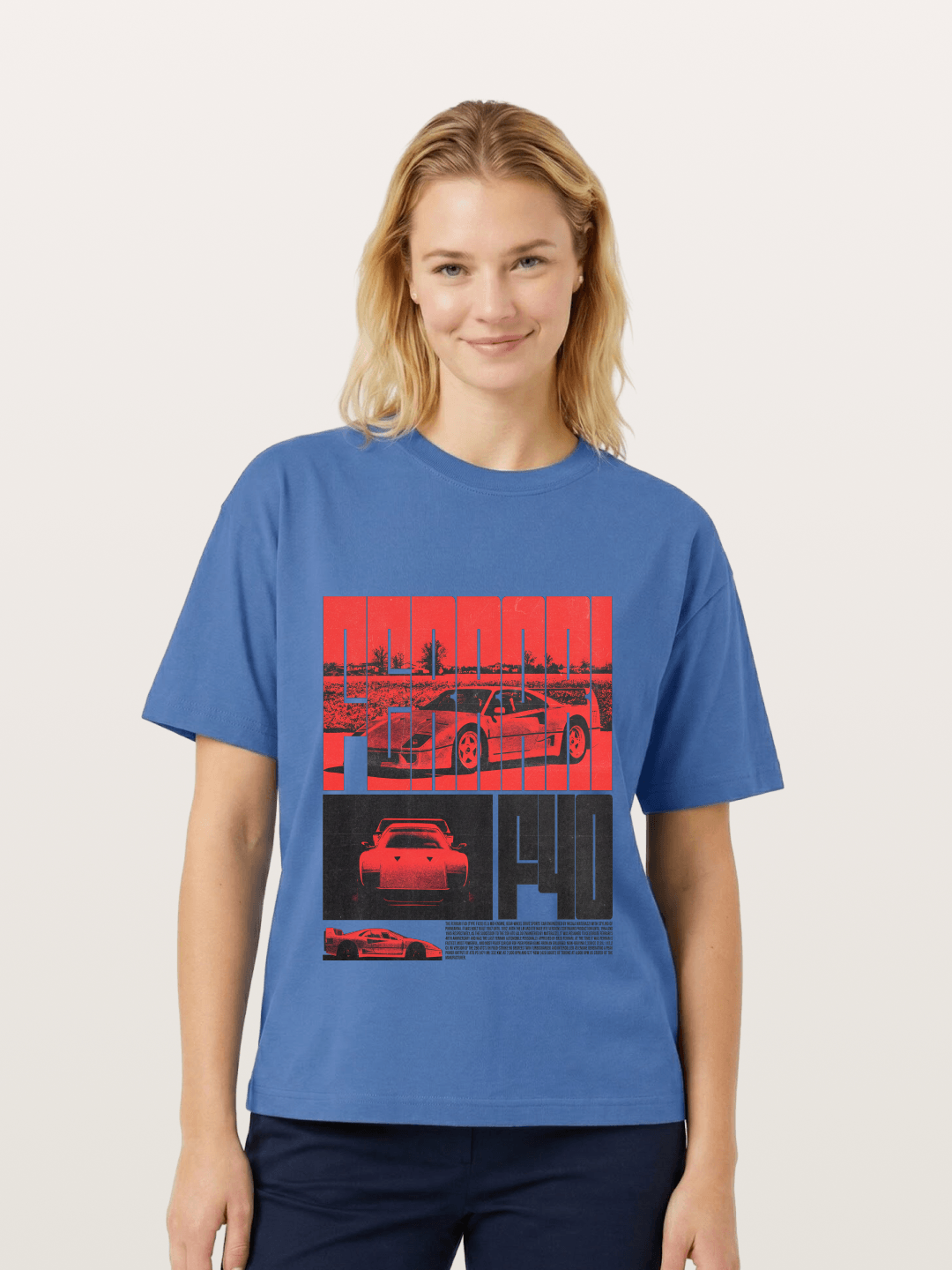 Red F40 Gildan T-shirt